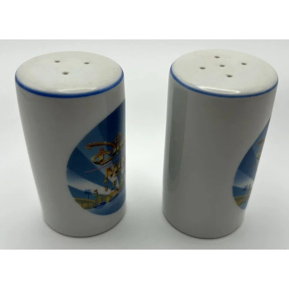 Vintage 1987 Disney Japan MGM Studios Salt & Pepper Shakers Great Condition!